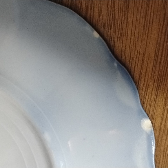 . Stanley Pottery Co 'Touraine' Flow Blue Plate - Bread & Butter 6.5" Side Plate - Picture 7 of 8